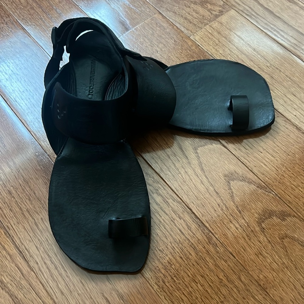 Vivobarefoot Atani Black Sandals, EU 41